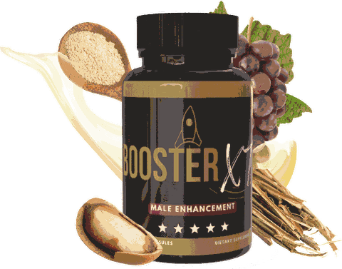Booster XT bottle, 30 capsule men's performance supplement